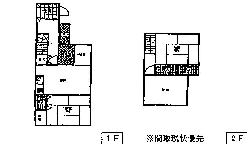 Floor plan. 8.8 million yen, 3DK, Land area 101.54 sq m , Building area 67.89 sq m