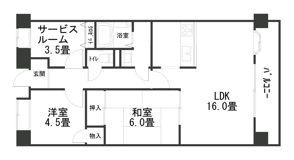 Floor plan. 2LDK + S (storeroom), Price 13 million yen, Occupied area 70.42 sq m , What is a balcony area 10.18 sq m service Room? , We just have a display in the service room! ! "It is ideal for children's rooms! "