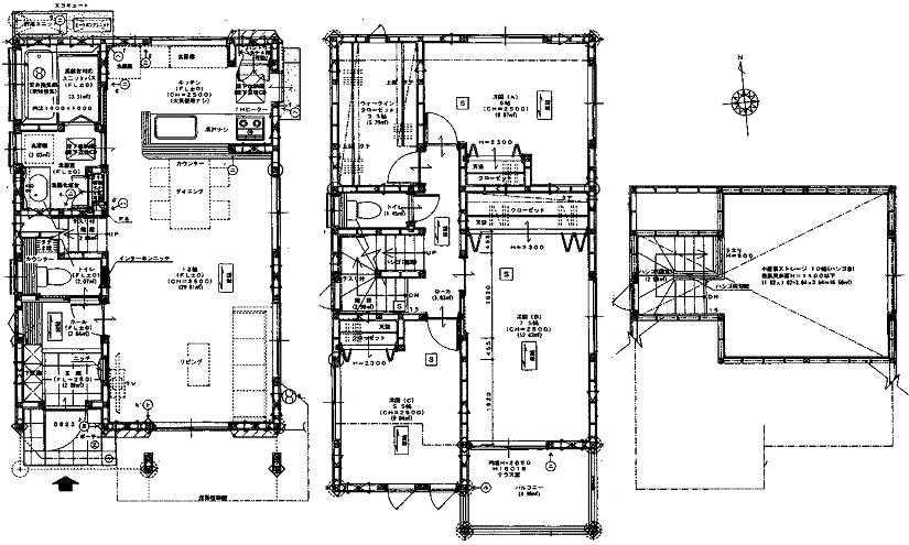 Floor plan. 24,800,000 yen, 3LDK, Land area 101.17 sq m , Building area 93.56 sq m