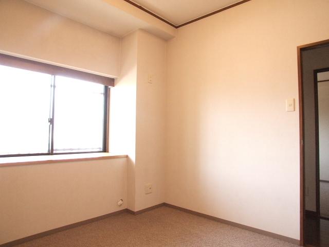 Non-living room. Enter a bright light from the bay window.
