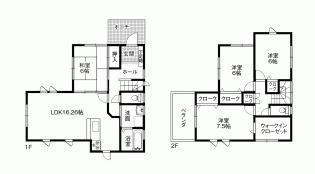 Floor plan. 24,800,000 yen, 4LDK + S (storeroom), Land area 135.36 sq m , Building area 112.2 sq m