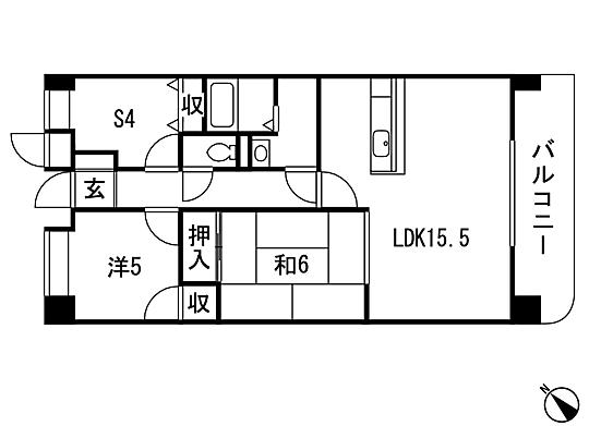 Floor plan. 3LDK, Price 13 million yen, Occupied area 70.42 sq m , Balcony area 10.18 sq m 2LDK + S