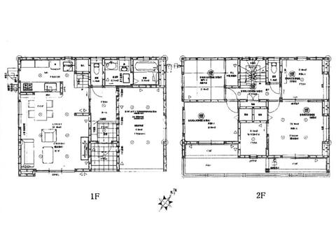 Floor plan. 32,800,000 yen, 3LDK+S, Land area 183.46 sq m , Building area 119.22 sq m