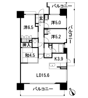 Floor: 4LDK, occupied area: 85.31 sq m, Price: 39,672,375 yen ~ 42,243,805 yen