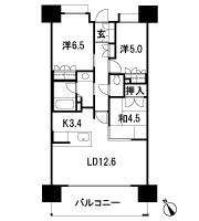 Floor: 3LDK, occupied area: 70.39 sq m, Price: 27,367,261 yen ~ 30,864,405 yen