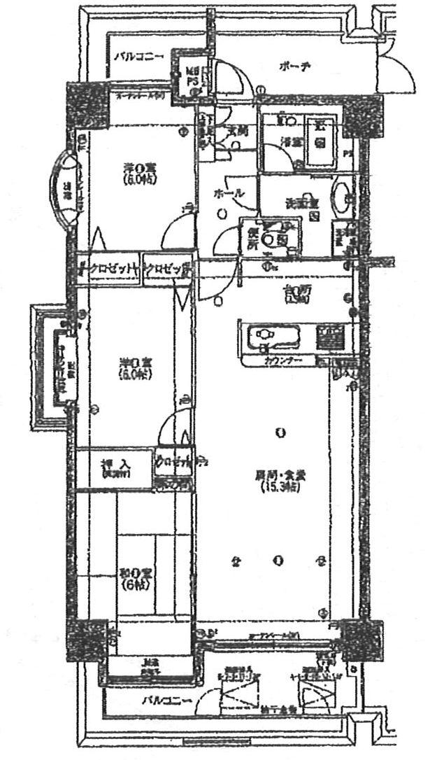 Floor plan. 4LDK, Price 18,800,000 yen, Occupied area 71.59 sq m , Balcony area 17.59 sq m convenience preeminent area.
