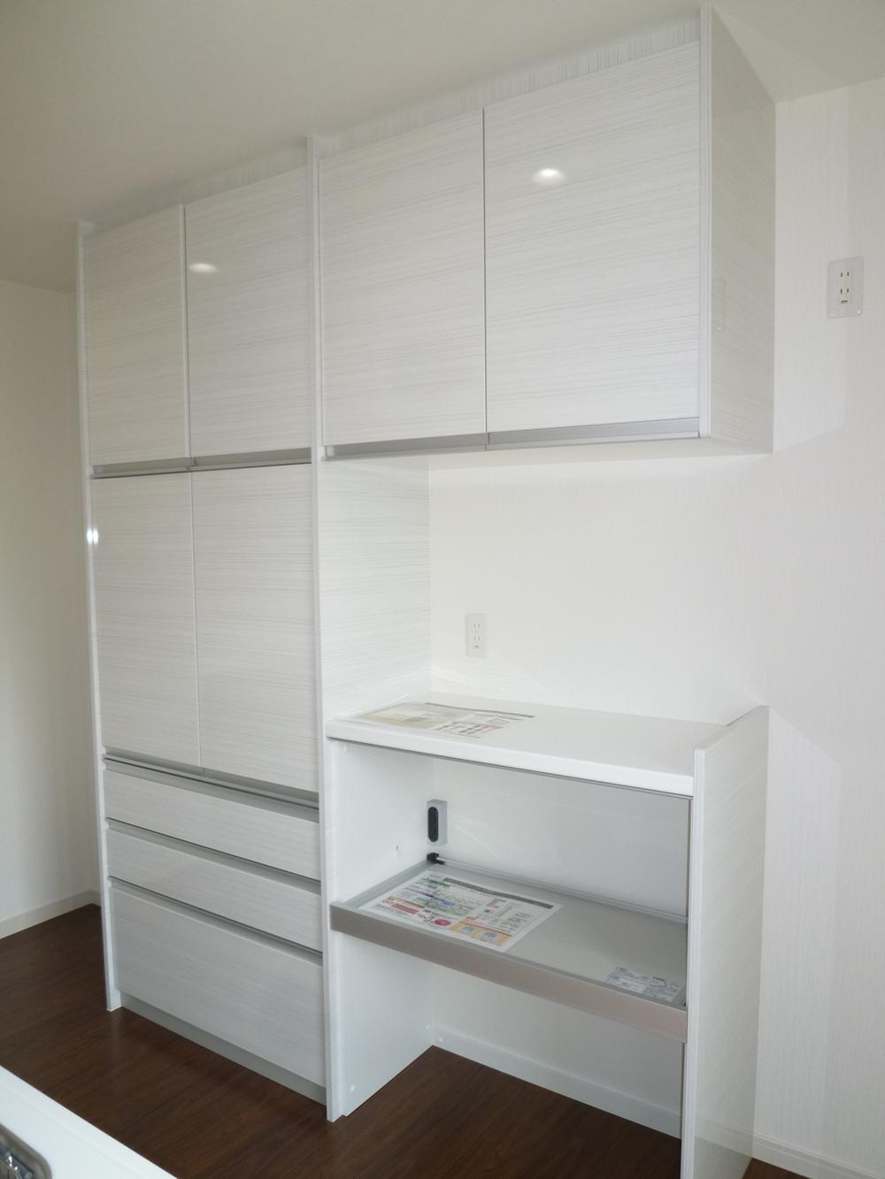 Receipt. It is a cupboard in the kitchen