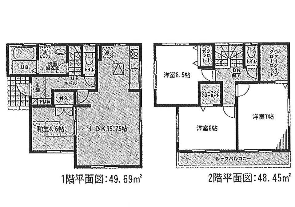 Floor plan. 31,900,000 yen, 4LDK, Land area 146.8 sq m , Building area 98.14 sq m