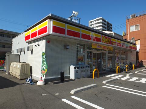 Convenience store. Daily Yamazaki 160m to Hiroshima Shimogion shop