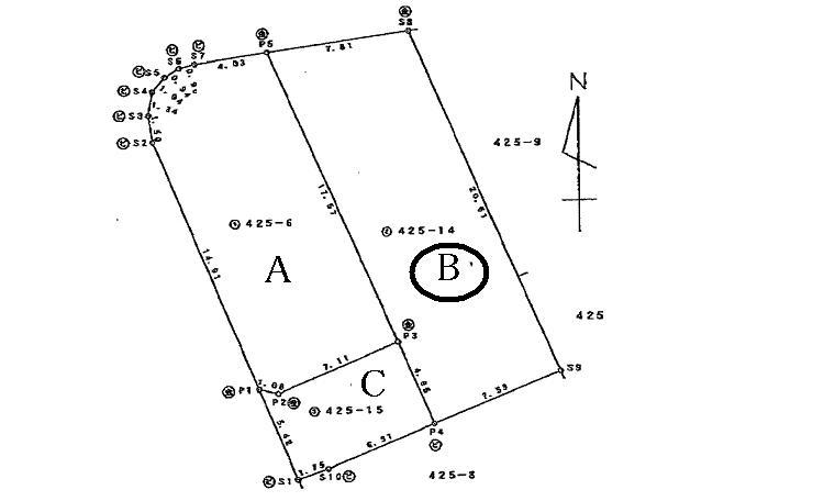 Compartment figure. Land price 9.3 million yen, Land area 162.55 sq m   No construction conditions