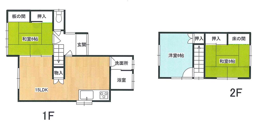 Floor plan. 11.8 million yen, 3LDK, Land area 137.89 sq m , Building area 79.48 sq m Flooring ・ Sink change
