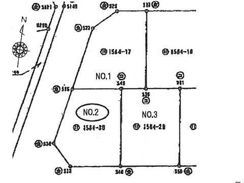 Compartment figure. Land price 15.7 million yen, Land area 135.35 sq m