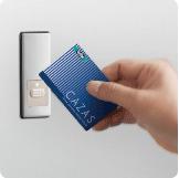 Security equipment. Easy open and close at a card. Using a key that is also compatible with picking