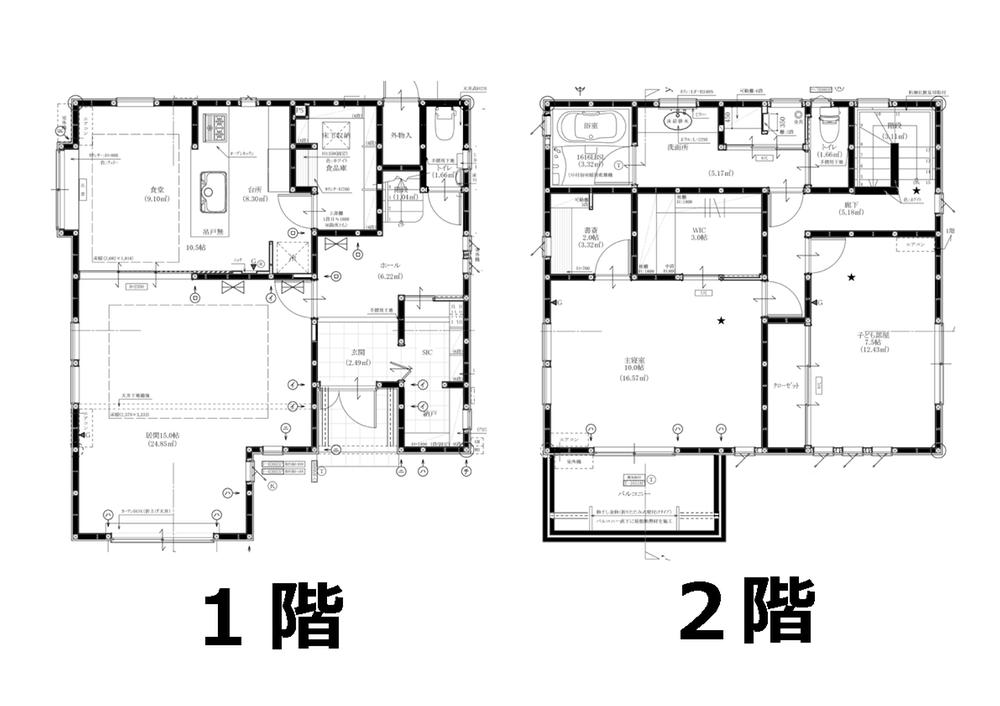 Floor plan. 52,800,000 yen, 3LDK, Land area 135.7 sq m , Building area 123.38 sq m