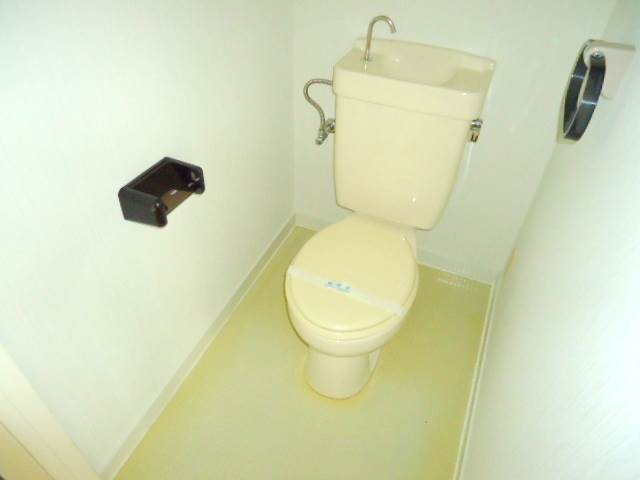 Toilet. It is quite spacious room