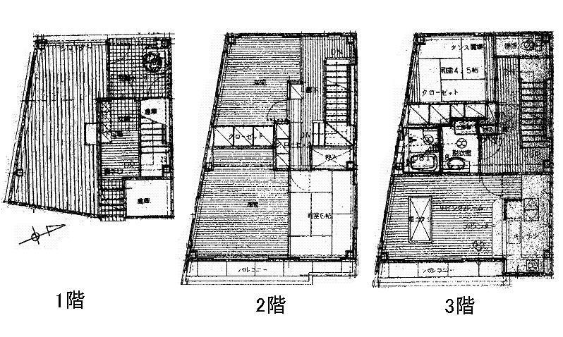 Floor plan. 22,800,000 yen, 5LDK, Land area 78.41 sq m , Building area 147.42 sq m