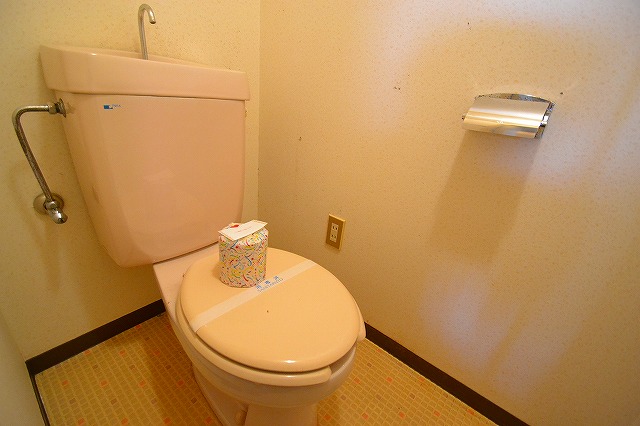 Toilet.  ☆ It is a restroom space ☆