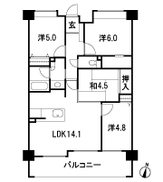 Floor: 4LDK, occupied area: 73.48 sq m, Price: 27.4 million yen