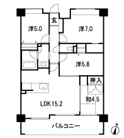 Floor: 4LDK, occupied area: 78.37 sq m, Price: 30.4 million yen