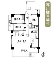 Floor: 4LDK, occupied area: 83 sq m, Price: 31.8 million yen