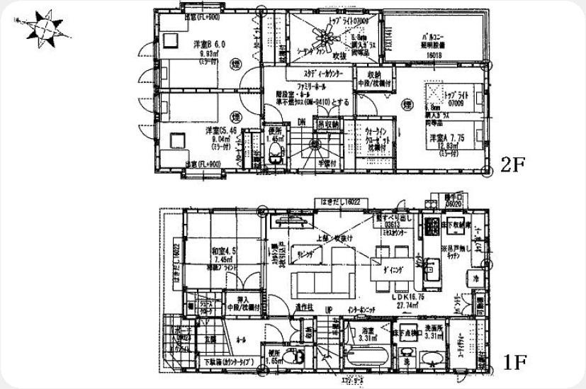 Floor plan. (3), Price 31,800,000 yen, 4LDK, Land area 124.88 sq m , Building area 105.99 sq m