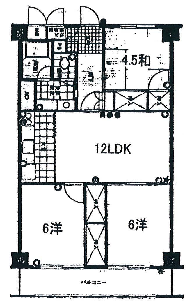 Floor plan. 3LDK, Price 16.5 million yen, Footprint 74.3 sq m