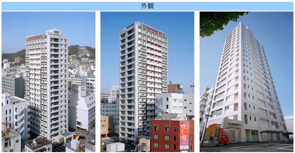 Building appearance. 20-storey tower condominium