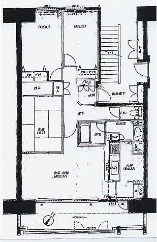 Floor plan. 3LDK, Price 19,800,000 yen, Occupied area 70.62 sq m