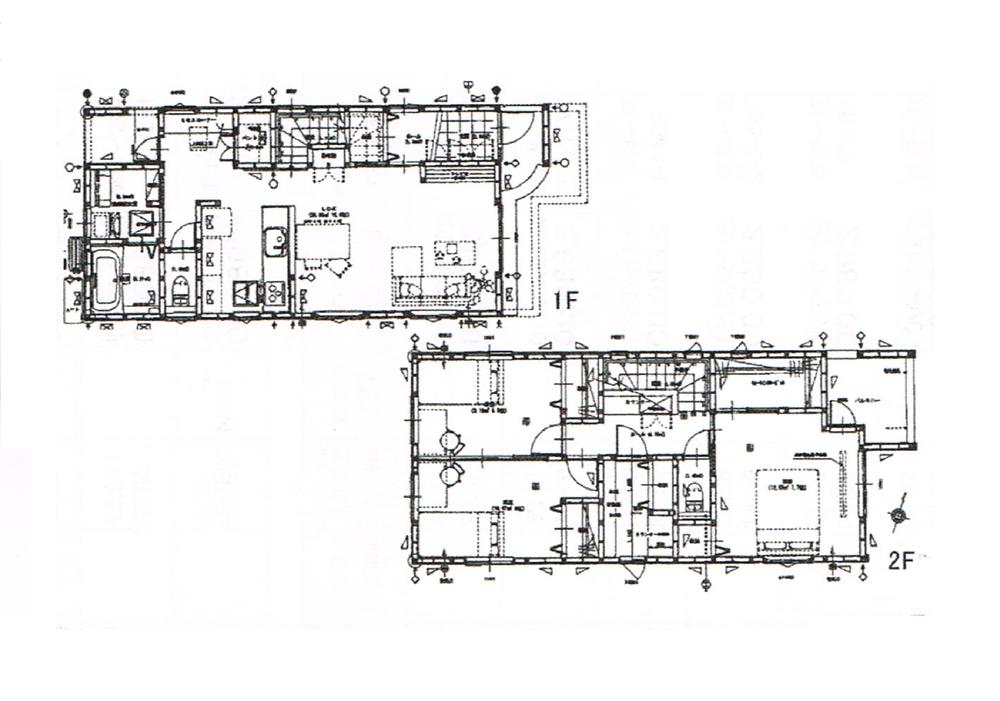 Floor plan. 34,800,000 yen, 3LDK, Land area 90.95 sq m , Building area 100.6 sq m