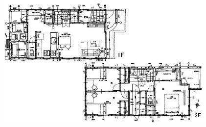 Floor plan. 34,800,000 yen, 3LDK, Land area 90.95 sq m , Building area 100.6 sq m floor plan