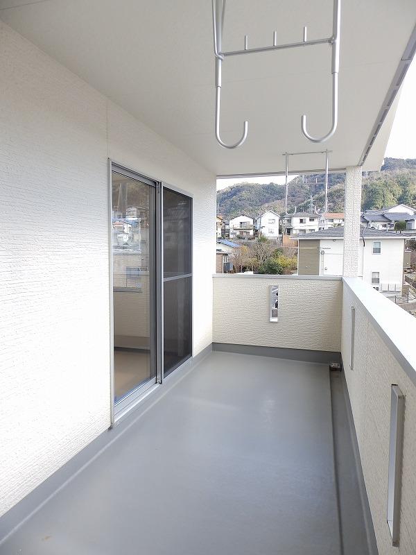 Balcony. Bright balcony, Also breadth is loose