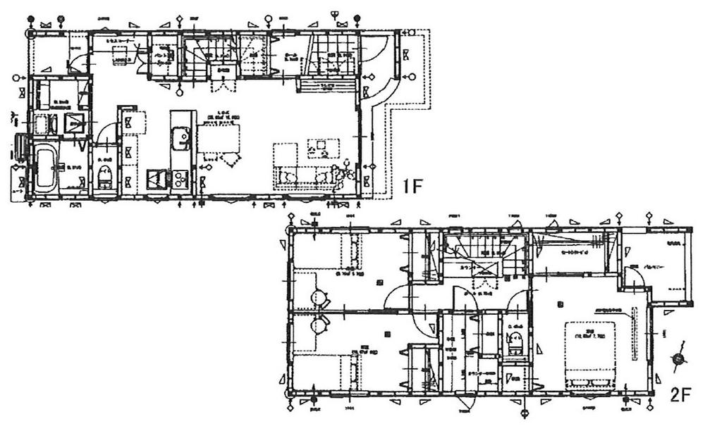 Floor plan. 34,800,000 yen, 3LDK + S (storeroom), Land area 90.95 sq m , Building area 100.6 sq m