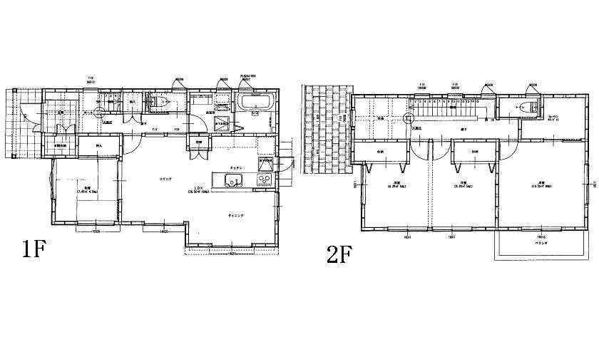 Floor plan. 34,800,000 yen, 4LDK, Land area 167.15 sq m , Building area 101.02 sq m