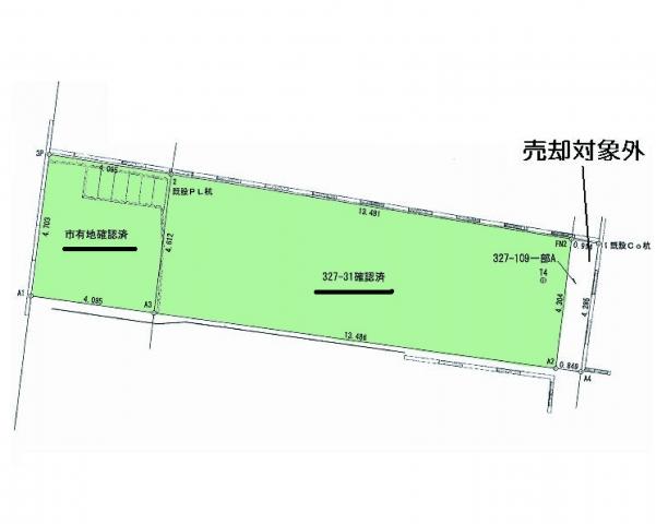 Compartment figure. Land price 12.8 million yen, Land area 60.1 sq m