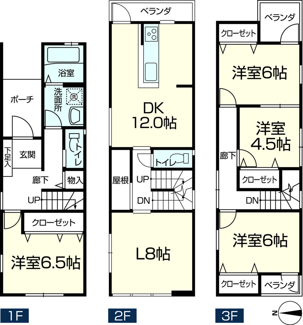 Floor plan. 38,800,000 yen, 4LDK, Land area 123.7 sq m , Building area 116.97 sq m floor plan