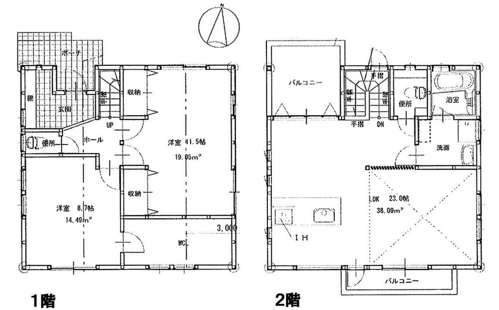Floor plan. 32,800,000 yen, 2LDK, Land area 148.71 sq m , Building area 105.99 sq m floor plan
