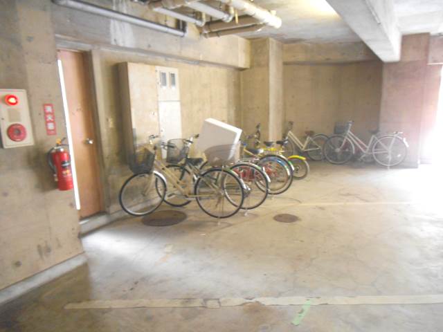 Other common areas. There is also a bicycle storage