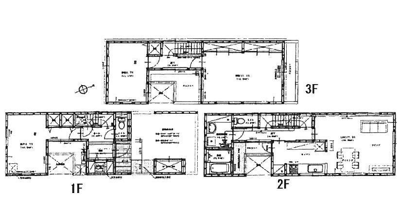 Floor plan. 40,800,000 yen, 2LDK + S (storeroom), Land area 134.13 sq m , Building area 134.13 sq m 2LDK + storeroom (6.75 tatami mats) Ouchi there is a wide enough a good location