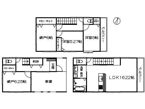 Floor plan. 37,800,000 yen, 2LDK+2S, Land area 82.92 sq m , Building area 112.98 sq m   ※ Floor plan current state priority