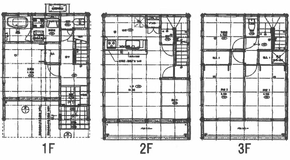 Floor plan. 42 million yen, 3LDK + S (storeroom), Land area 75.54 sq m , Building area 107.98 sq m current state priority