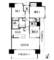 Floor: 3LDK (13 ~ 15th floor), 2LDK + S (2 ~ 12 floor), the occupied area: 73.71 sq m, Price: 38,150,000 yen