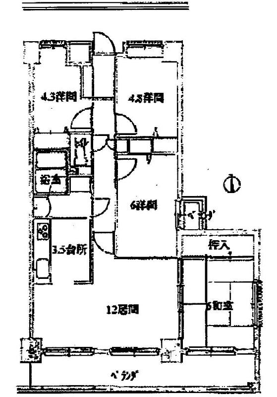 Floor plan. 4LDK, Price 13.8 million yen, Proprietary is the area 81.68 sq m floor plan