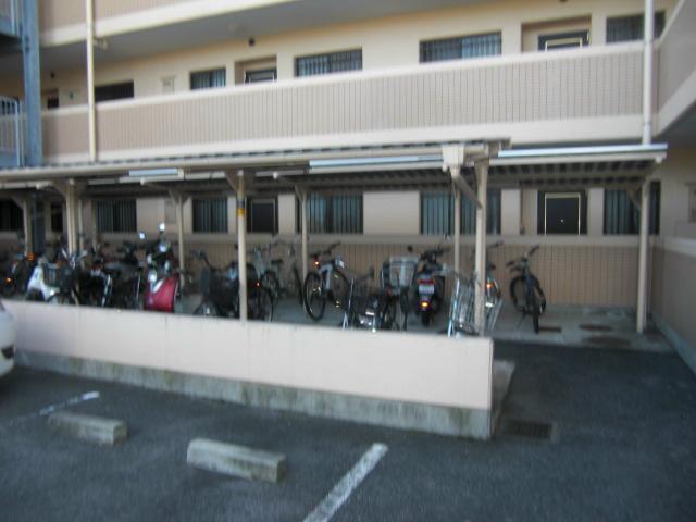 Other common areas. Is a bicycle parking lot