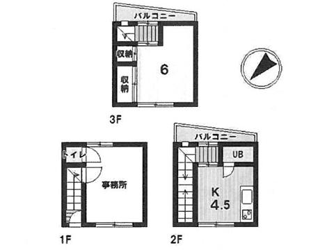 Floor plan. 7 million yen, 1K, Land area 17.98 sq m , Building area 42 sq m