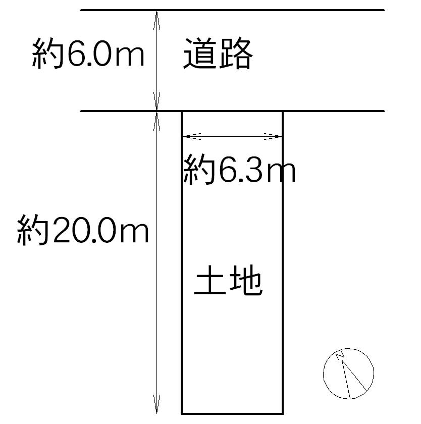 Compartment figure. Land price 21,800,000 yen, Land area 127.73 sq m