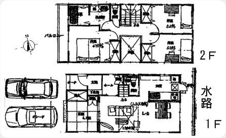 Floor plan. 33,500,000 yen, 4LDK, Land area 102.03 sq m , Building area 98.12 sq m