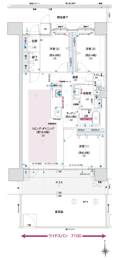 Floor: 3LDK, occupied area: 80.66 sq m, Price: 32,260,000 yen