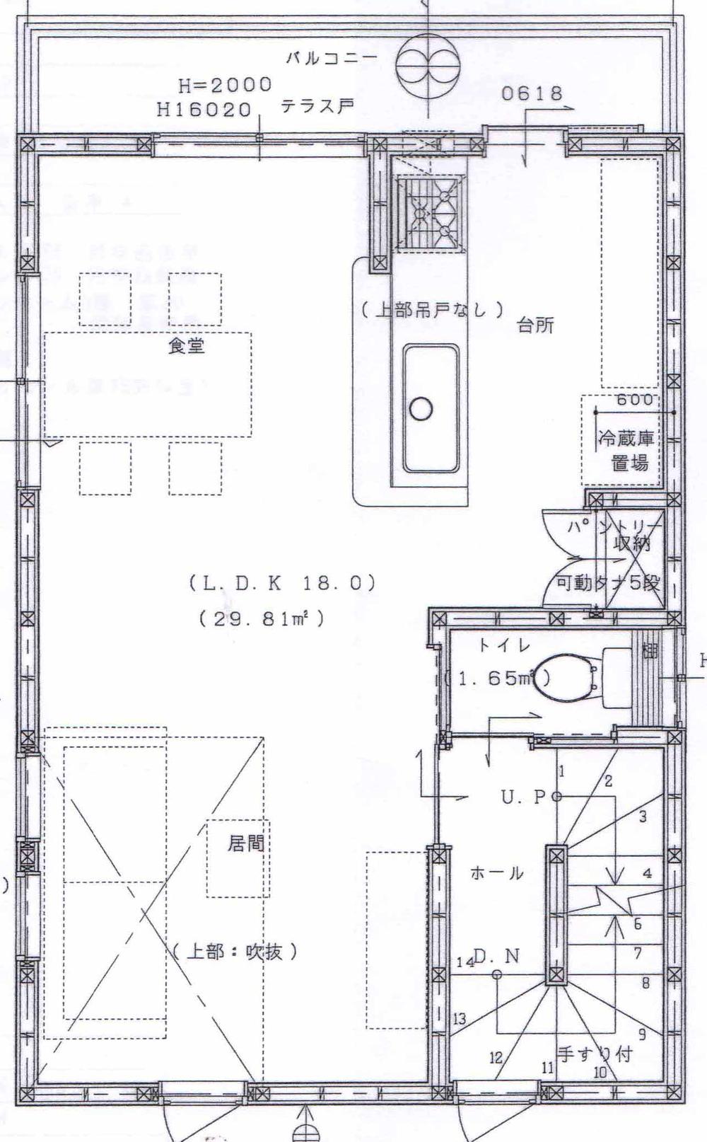 Floor plan. 35,800,000 yen, 4LDK, Land area 66.11 sq m , Building area 99 sq m 2 floor