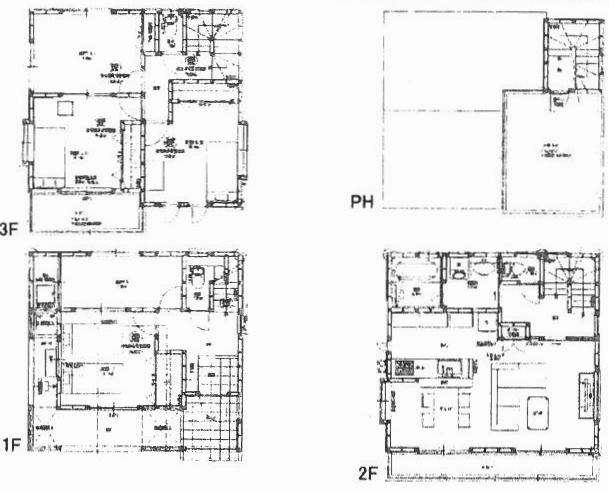 Floor plan. 46,800,000 yen, 3LDK + 2S (storeroom), Land area 104.23 sq m , Building area 123.78 sq m current state priority