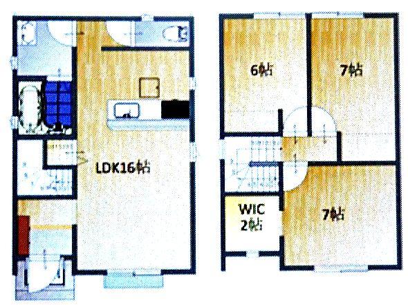 Floor plan. 25,800,000 yen, 3LDK, Land area 217.42 sq m , Building area 82.8 sq m